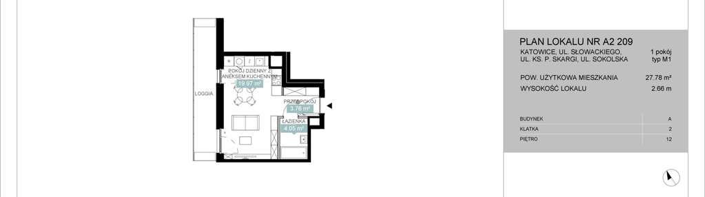 Mieszkanie w inwestycji: Mikato