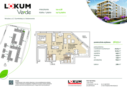 Mieszkanie w inwestycji: Lokum Verde etap III