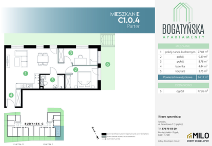 Mieszkanie w inwestycji: Bogatyńska Apartamenty etap 3
