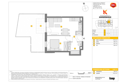 Mieszkanie w inwestycji: Apartamenty Kamieńskiego