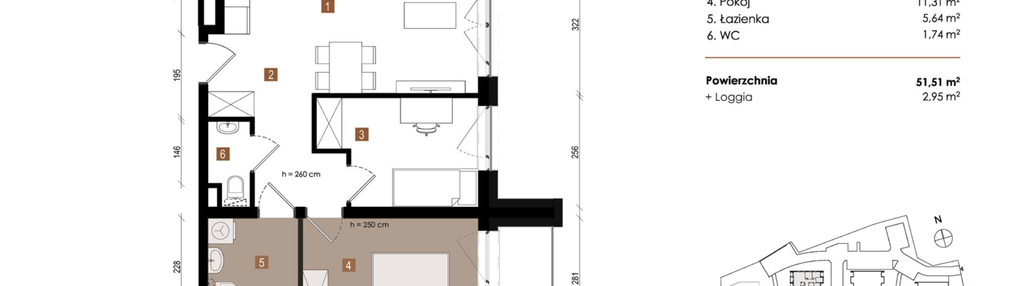 Mieszkanie w inwestycji: Apartamenty Sudetia