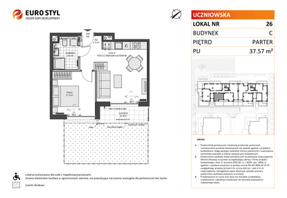 Mieszkanie w inwestycji: Przystań Brzeźno etap 1.2
