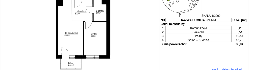 Mieszkanie w inwestycji: Jasielska 8C etap II