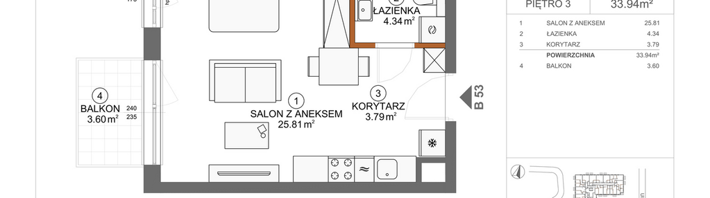 Mieszkanie w inwestycji: Apartamenty Rusałki