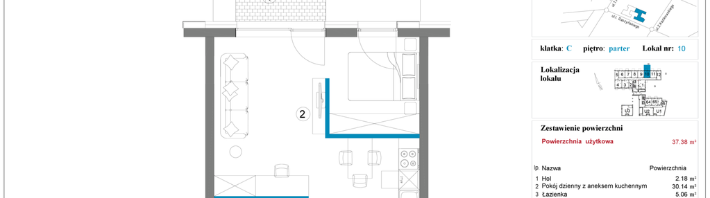 Mieszkanie w inwestycji: Daszyńskiego Square etap 2