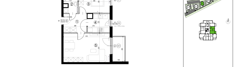 Mieszkanie w inwestycji: Zielone Zamienie X