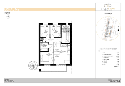 Mieszkanie w inwestycji: Villa Stoki Beskidzka 109