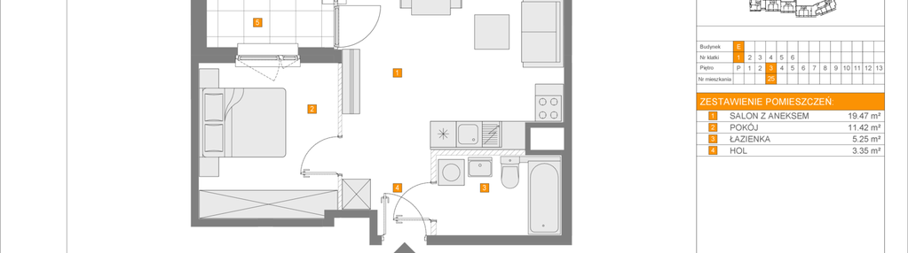 Mieszkanie w inwestycji: Apartamenty Literacka etap 2.2