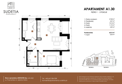 Mieszkanie w inwestycji: Apartamenty Sudetia