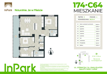 Mieszkanie w inwestycji: InPark