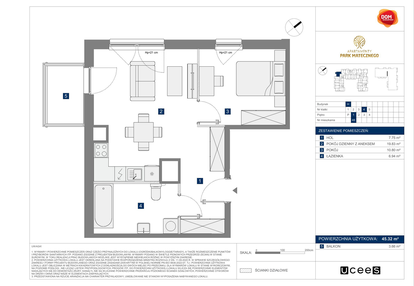 Mieszkanie w inwestycji: Apartamenty Park Matecznego Etap 2.2