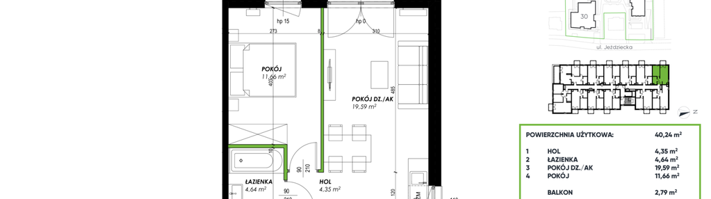 Mieszkanie w inwestycji: Greenwood Park