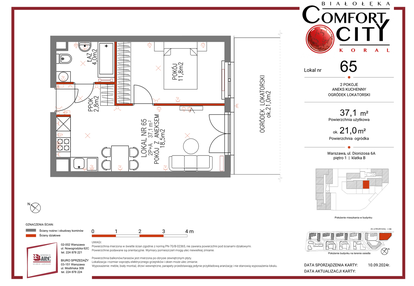 Mieszkanie w inwestycji: Comfort City Koral