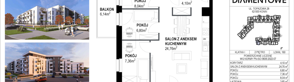 Mieszkanie w inwestycji: Nove Diamentowe