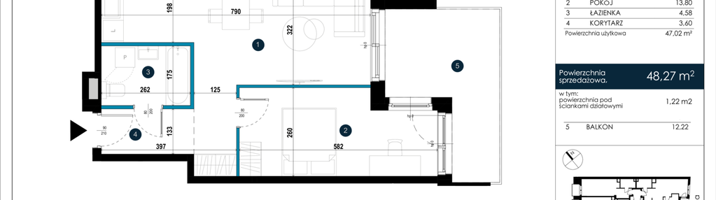 Mieszkanie w inwestycji: Krypska 33