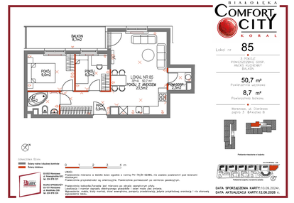 Mieszkanie w inwestycji: Comfort City Koral