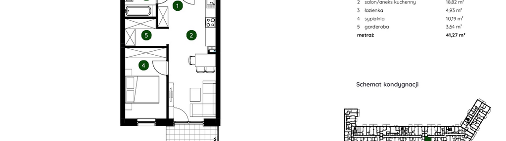 Mieszkanie w inwestycji: Murapol GreenCity bud. 1