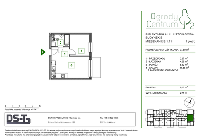 Mieszkanie w inwestycji: Ogrody Centrum 2