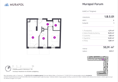 Mieszkanie w inwestycji: Murapol Forum