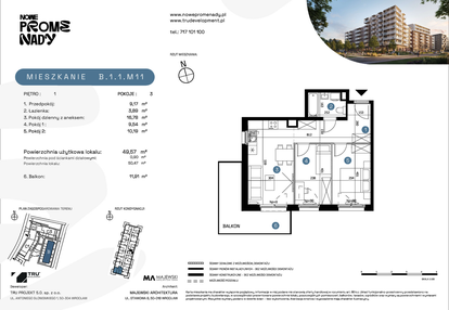 Mieszkanie w inwestycji: Nowe Promenady etap II
