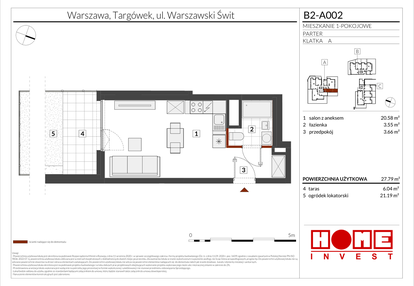 Mieszkanie w inwestycji: Warszawski Świt etap IX