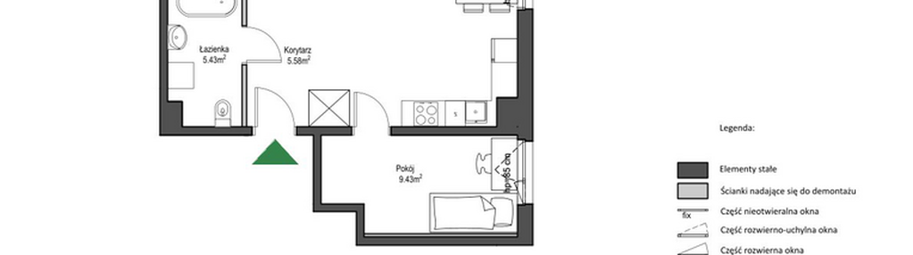 Mieszkanie w inwestycji: Nowy Świat Ostoja etap II - EFG