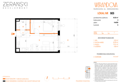 Mieszkanie w inwestycji: Werandowa