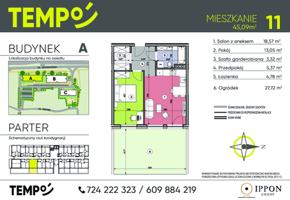 Mieszkanie w inwestycji: Osiedle TEMPO