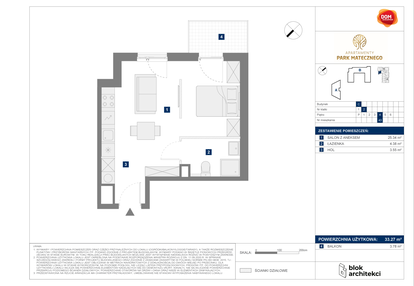 Mieszkanie w inwestycji: Apartamenty Park Matecznego Etap 1