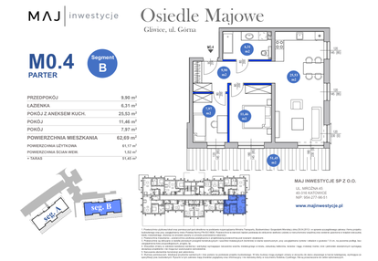Mieszkanie w inwestycji: Osiedle Majowe 2.0