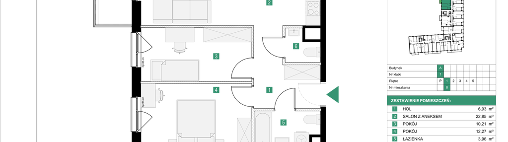 Mieszkanie w inwestycji: Osiedle Międzyleska - etap III