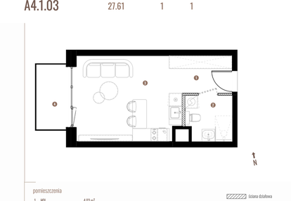 Mieszkanie w inwestycji: Belg Apartamenty etap II