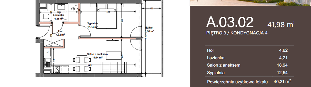 Mieszkanie w inwestycji: Apollo Residence