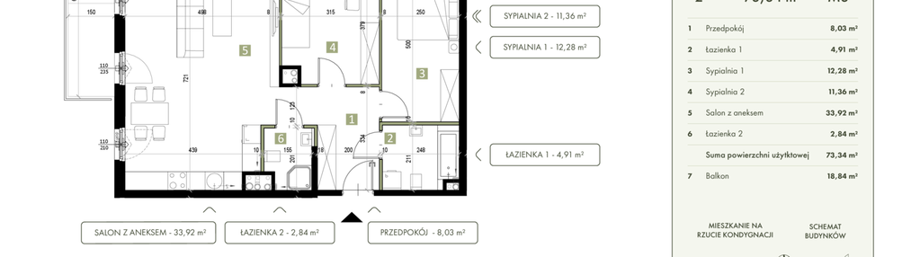 Mieszkanie w inwestycji: Quattro Ursynów