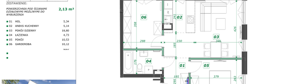 Mieszkanie w inwestycji: Apartamenty Pszczyńska