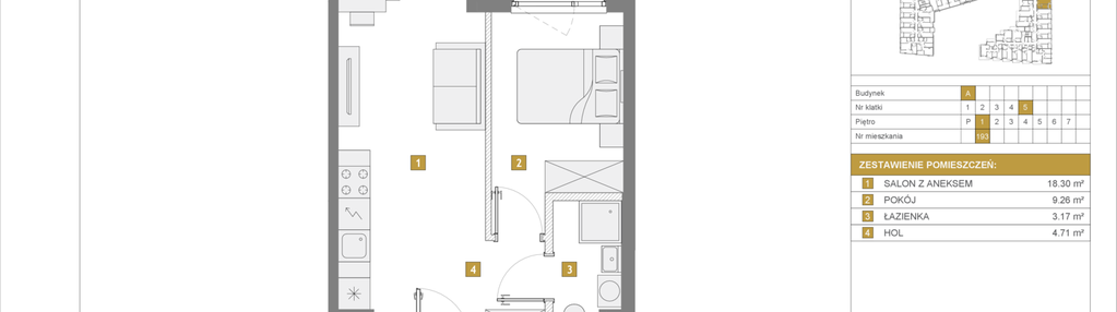 Mieszkanie w inwestycji: Apartamenty Metro Wilanowska