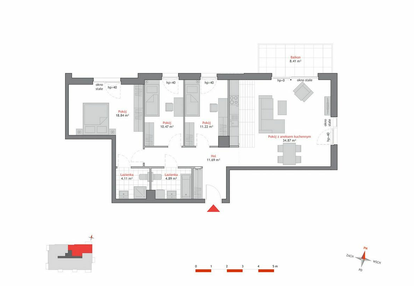 Mieszkanie w inwestycji: Atrium Oliva