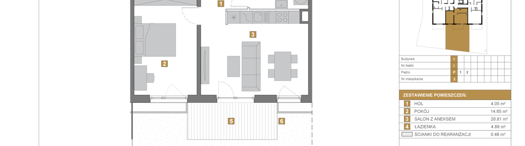 Mieszkanie w inwestycji: Wille Biskupin II