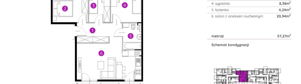 Mieszkanie w inwestycji: Murapol Siewierz Jeziorna bud. 27 i 28