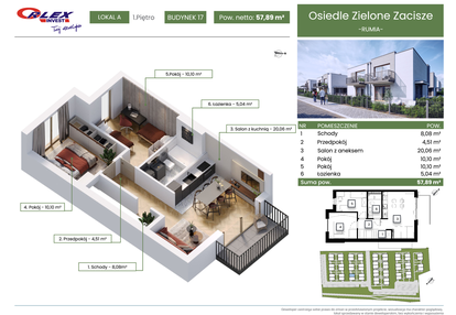 Mieszkanie w inwestycji: Rumia Osiedle Zielone Zacisze