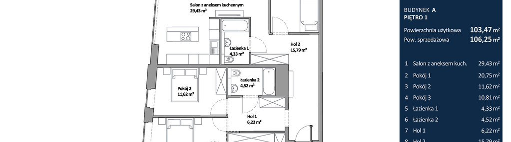 Mieszkanie w inwestycji: Bulvar Apartments - etap I