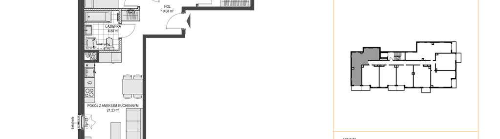 Mieszkanie w inwestycji: Przystań Brzeźno etap 1.2