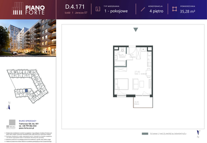 Mieszkanie w inwestycji: Piano