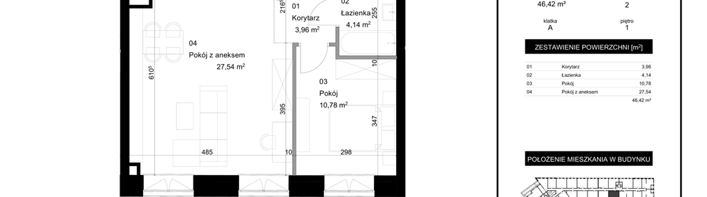 Mieszkanie w inwestycji: Kolejova 1