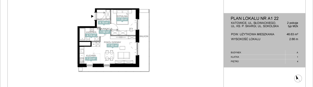 Mieszkanie w inwestycji: Mikato