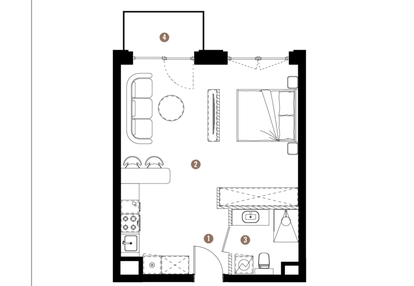 Mieszkanie w inwestycji: Apartamenty Reytana bud. F