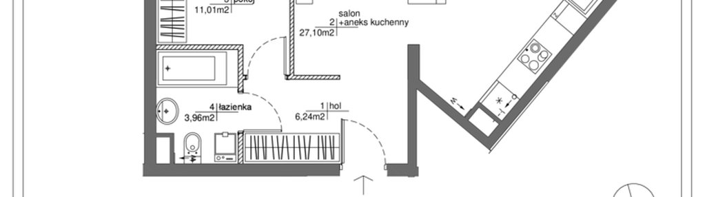 Mieszkanie w inwestycji: Rytm Mokotowa - etap 1B