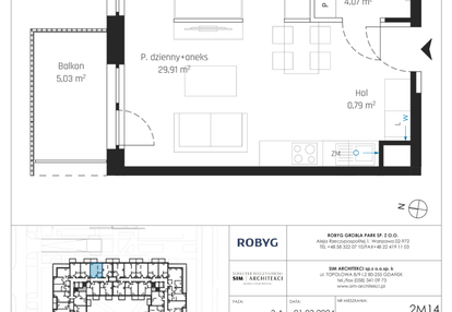 Mieszkanie w inwestycji: Nadmotławie Apartments etap J