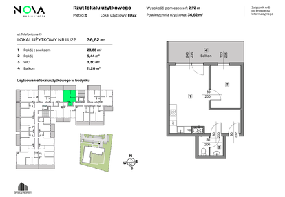 Mieszkanie w inwestycji: Nova Radiostacja - apartamenty inwestycyjne