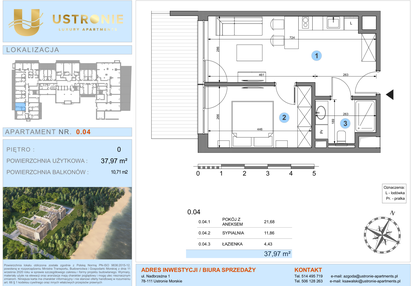 Mieszkanie w inwestycji: Ustronie Luxury Apartments